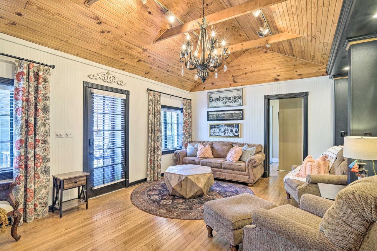Eclectic Osage Cottage In Historic District Eureka Springs Dış mekan fotoğraf